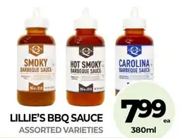 Vince's Market Lillie's bbq sauce offer