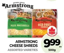 Vince's Market Armstrong cheese shreds offer