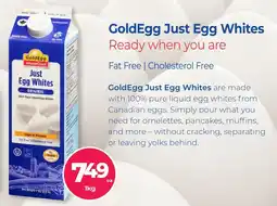 Vince's Market GoldEgg Just Egg Whites offer
