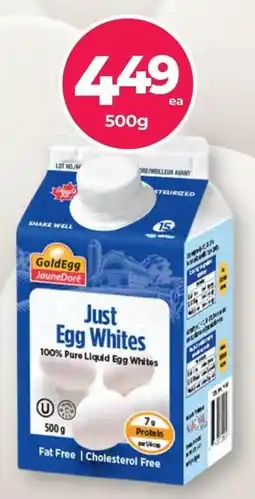 Vince's Market GoldEgg Just Egg Whites offer