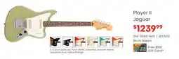 Long & McQuade Player II Jaguar offer