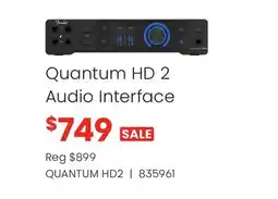 Long & McQuade Fender Quantum HD 2 Audio Interface offer