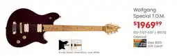 Long & McQuade Wolfgang Special T.O.M offer
