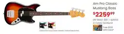 Long & McQuade Fender Am Pro Classic Mustang Bass offer