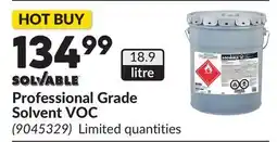 Princess Auto Professional Grade Solvent VOC offer