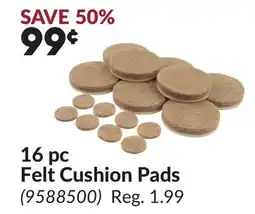 Princess Auto 16 pc Felt Cushion Pads offer