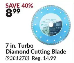 Princess Auto 7 in. Turbo Diamond Cutting Blade offer