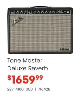 Long & McQuade Fender Tone Master Deluxe Reverb offer