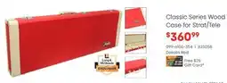 Long & McQuade Fender Classic Series Wood Case for Strat/Tele offer