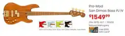 Long & McQuade Pro-Mod San Dimas Bass PJ IV offer