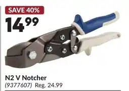 Princess Auto N2 V Notcher offer
