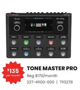 Long & McQuade FENDER TONE MASTER PRO offer