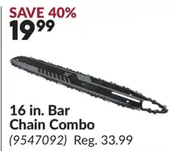 Princess Auto 16 in. Bar Chain Combo offer