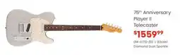 Long & McQuade Fender 75th Anniversary Player II Telecaster Diamond Dust Sparkle offer