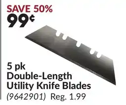Princess Auto 5 pk Double-Length Utility Knife Blades offer