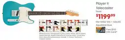 Long & McQuade Fender Player II Telecaster offer