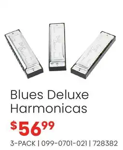 Long & McQuade Fender Blues Deluxe Harmonicas offer