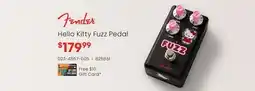 Long & McQuade Fender Hello Kitty Fuzz Pedal offer