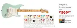 Long & McQuade Fender Player II Stratocaster offer