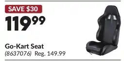 Princess Auto Go-Kart Seat offer