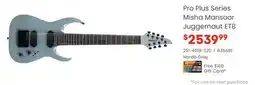 Long & McQuade Jackson Pro Plus Series Misha Mansoor Juggernaut E8 offer