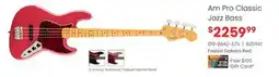 Long & McQuade Fender Am Pro Classic Jazz Bass Faded Dakota Red offer