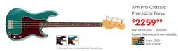 Long & McQuade Fender Am Pro Classic Precision Bass offer
