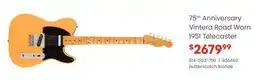 Long & McQuade Fender 75th Anniversary Vintera Road Worn 1951 Telecaster offer