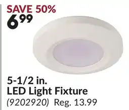 Princess Auto 5-1/2 in. LED Light Fixture offer