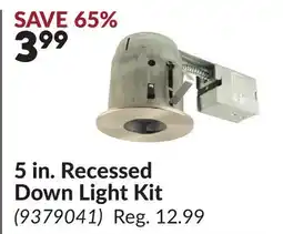 Princess Auto 5 in. Recessed Down Light Kit offer