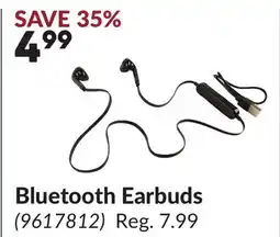 Princess Auto Bluetooth Earbuds offer
