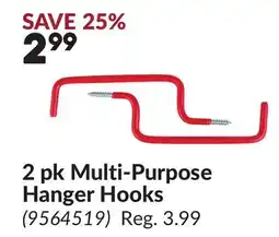 Princess Auto 2 pk Multi-Purpose Hanger Hooks offer