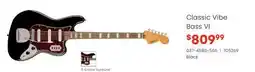 Long & McQuade Classic Vibe Bass VI offer