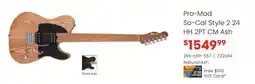 Long & McQuade Charvel Pro-Mod So-Cal Style 2.44 HH 2PT CM Ash offer