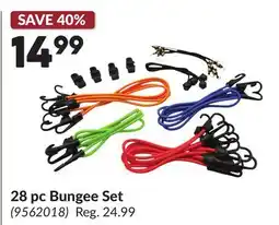 Princess Auto 28 pc Bungee Set offer