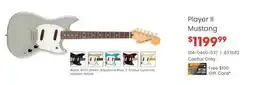 Long & McQuade Fender Player II Mustang offer