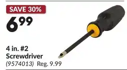 Princess Auto 4 in. #2 Screwdriver offer