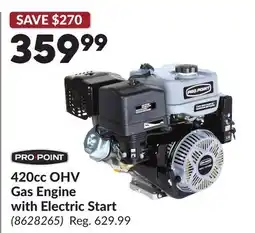 Princess Auto 420cc OHV Gas Engine with Electric Start offer
