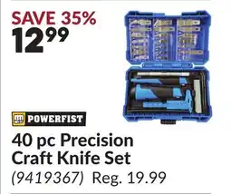 Princess Auto 40 pc Precision Craft Knife Set offer