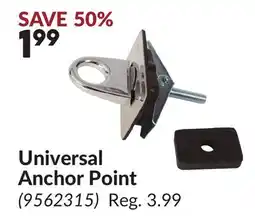 Princess Auto Universal Anchor Point offer