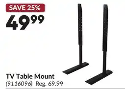 Princess Auto TV Table Mount offer