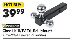 Princess Auto Class II/III/IV Tri-Ball Mount offer