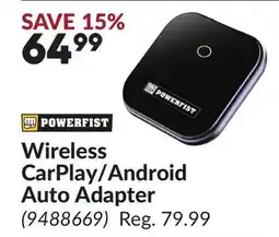 Princess Auto Wireless CarPlay/Android Auto Adapter offer