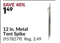 Princess Auto 12 in. Metal Tent Spike offer