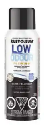 Princess Auto Low-Odour Spray Paints Gloss Blackout offer