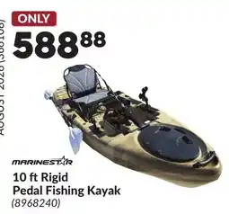 Princess Auto 10 ft Rigid Pedal Fishing Kayak offer