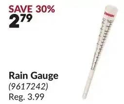 Princess Auto Rain Gauge offer