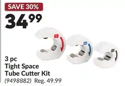 Princess Auto 3 pc Tight Space Tube Cutter Kit offer