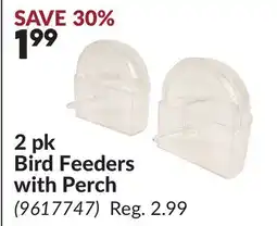 Princess Auto 2 pk Bird Feeders with Perch offer