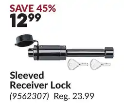 Princess Auto Sleeved Receiver Lock offer